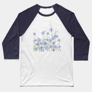 blue purple chicory  2020 Baseball T-Shirt